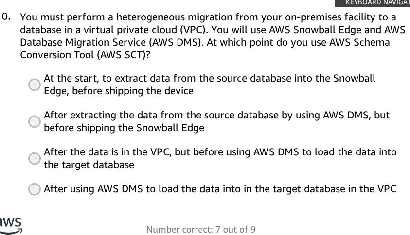 answer KEYBOARD NAVIGA 0. You must perform a