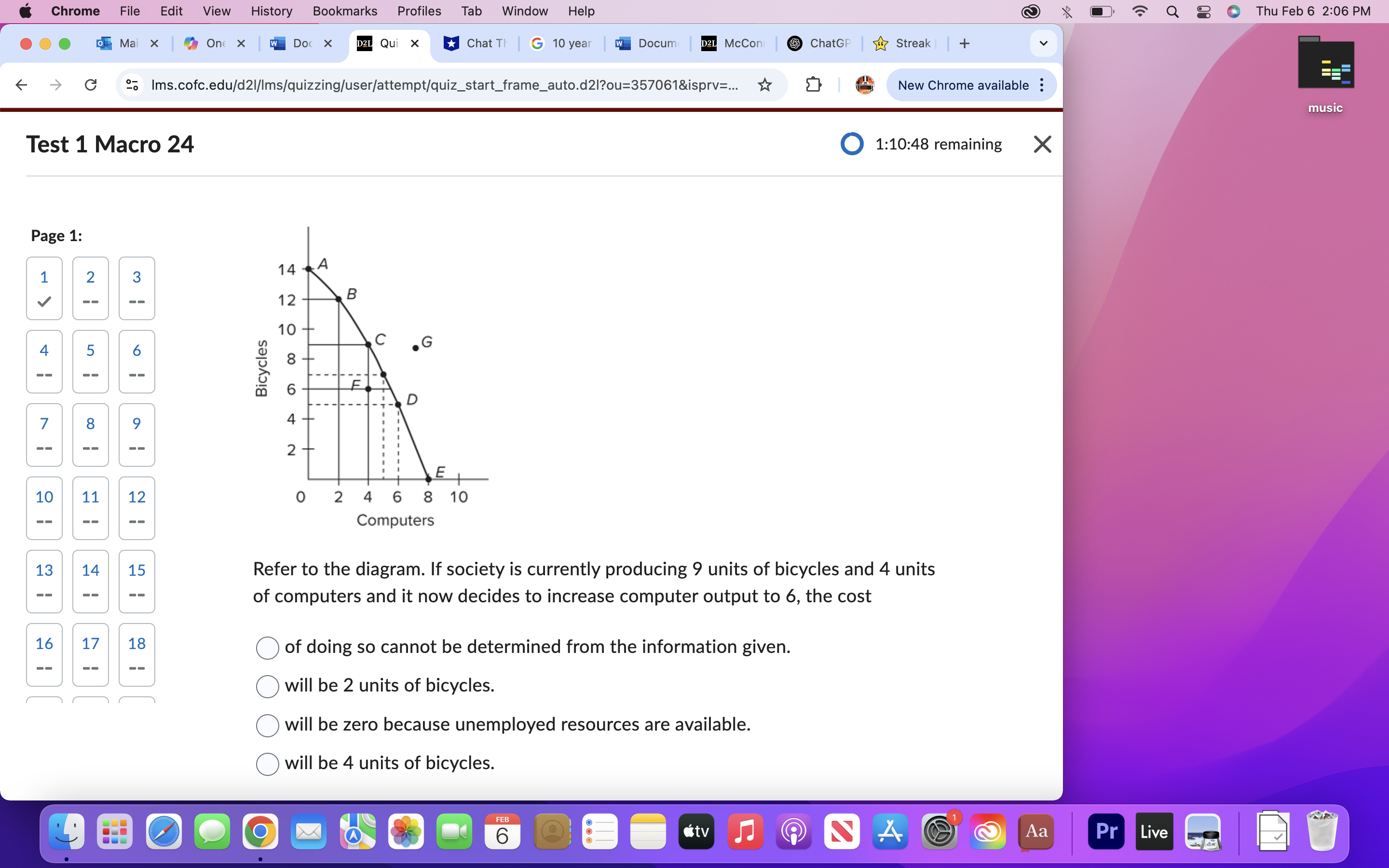 answer Chrome File Edit View History Bookmarks