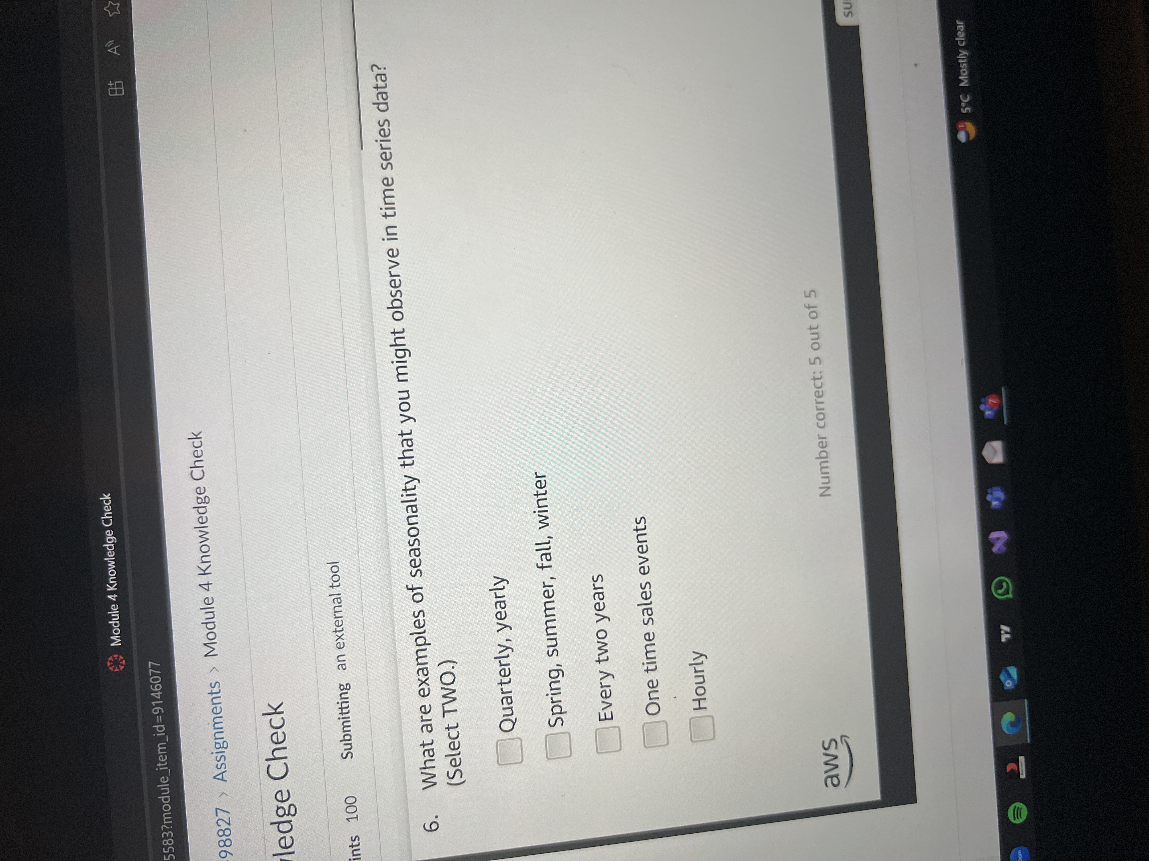 Answer Module 4 Knowledge Check