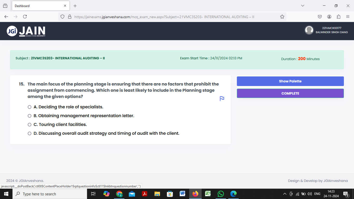 ANSWER Dashboard X + X - C O B