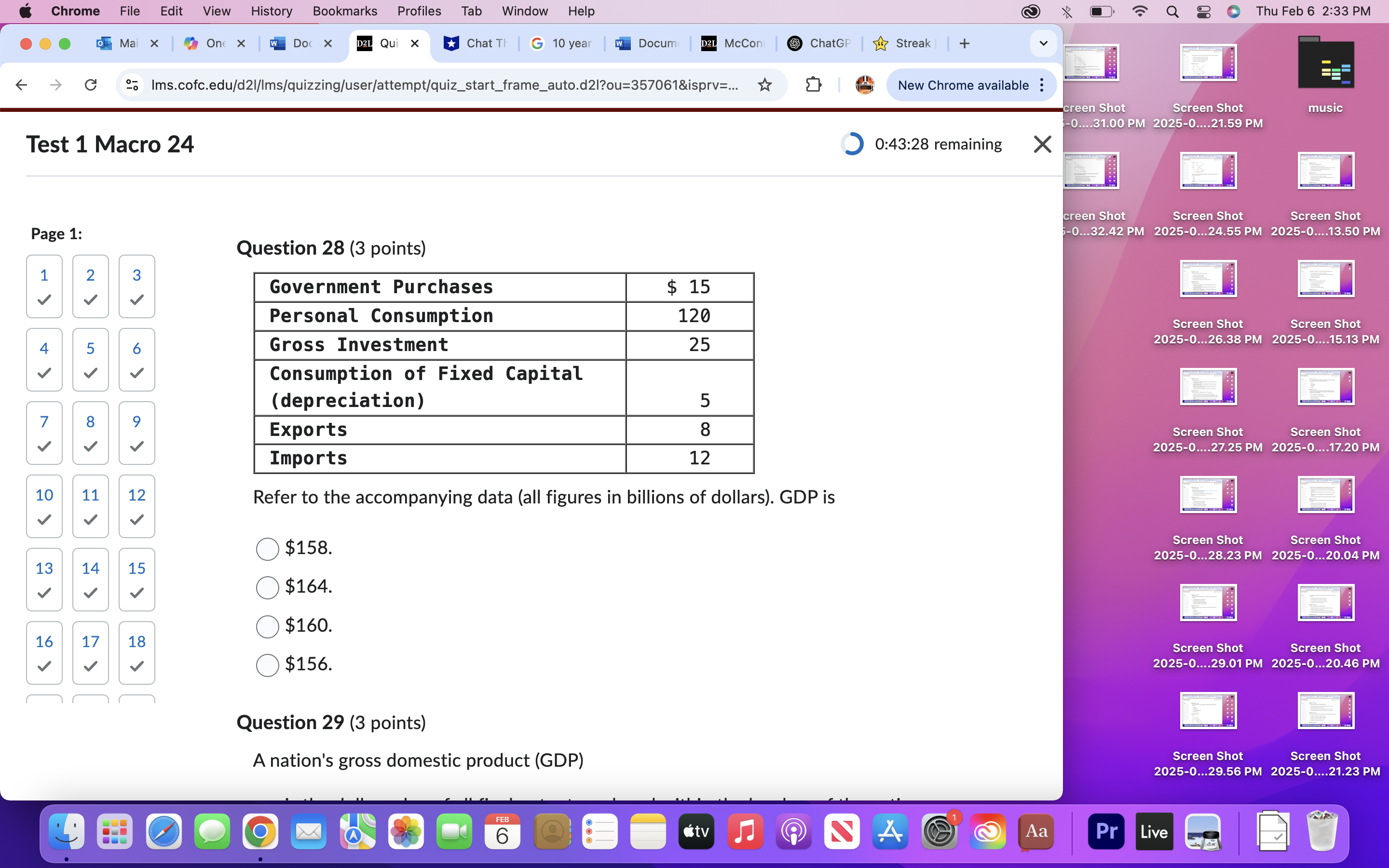 answer Chrome File Edit View History Bookmarks