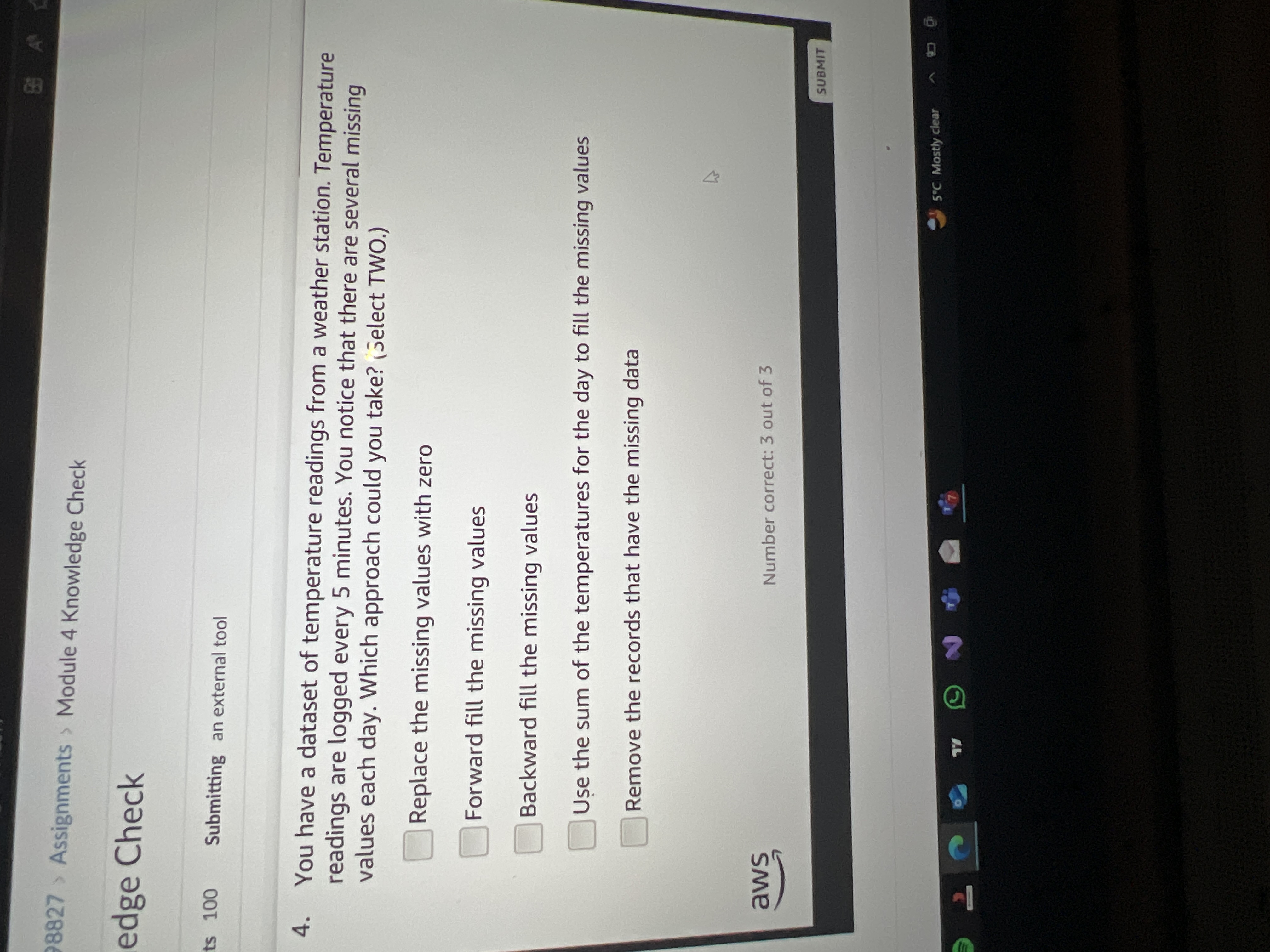 Answer A 8827 > Assignments > Module 4 Knowledge