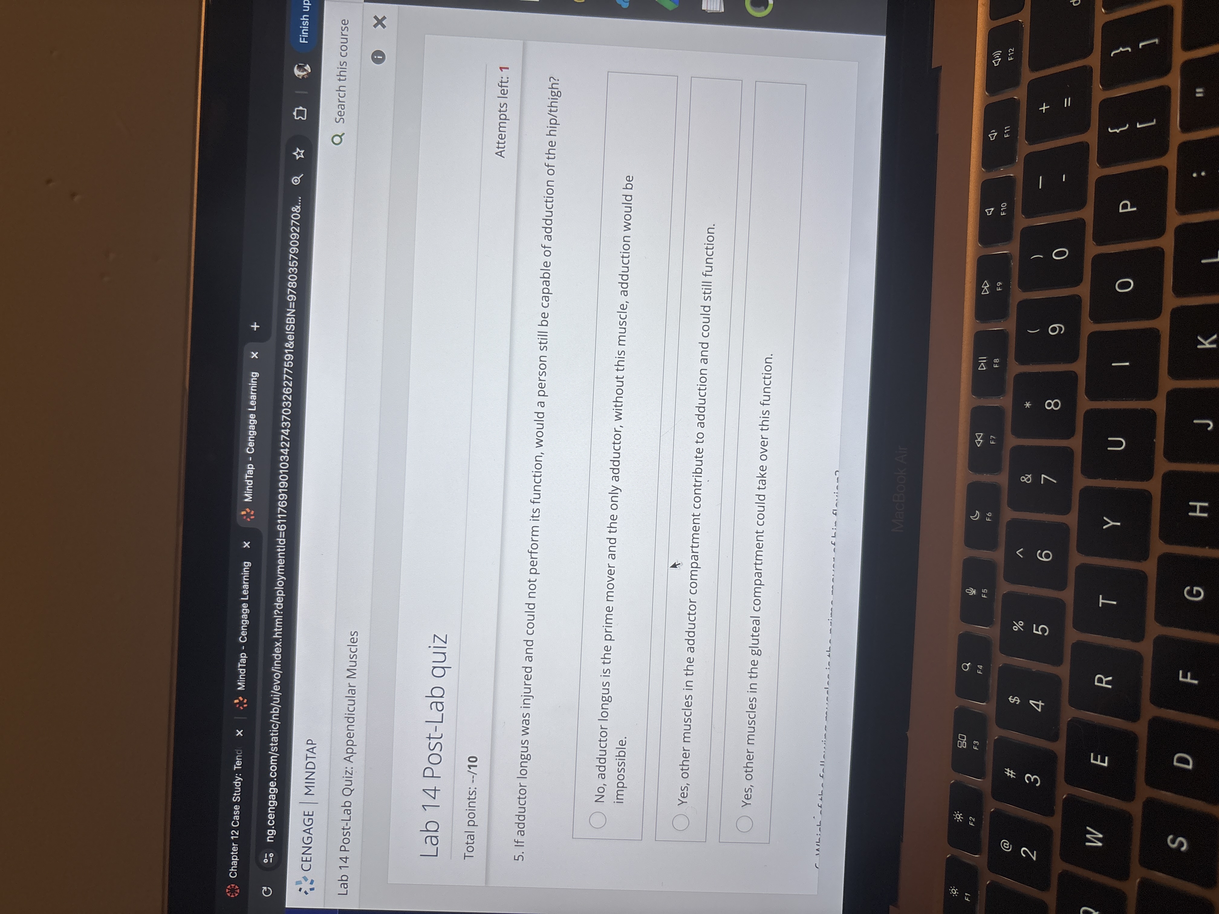 Answer Chapter 12 Case Study: Tend x | MindTap -