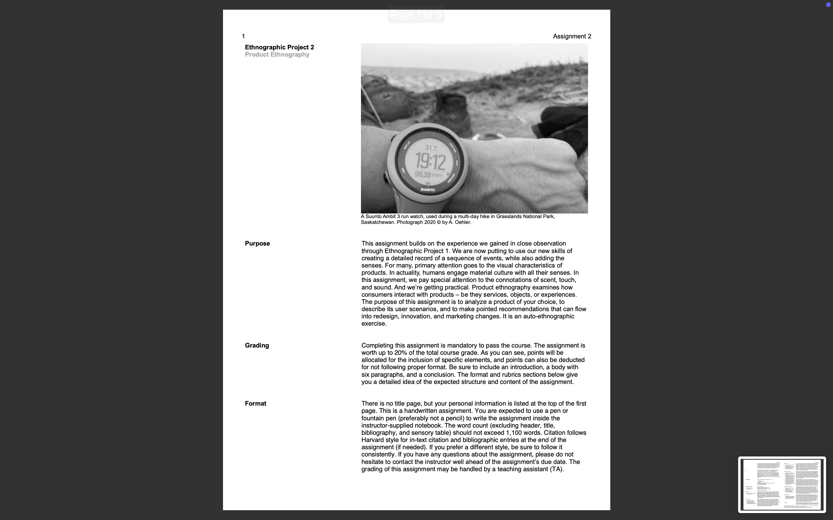 Reiterates thesis, summarizes main points,