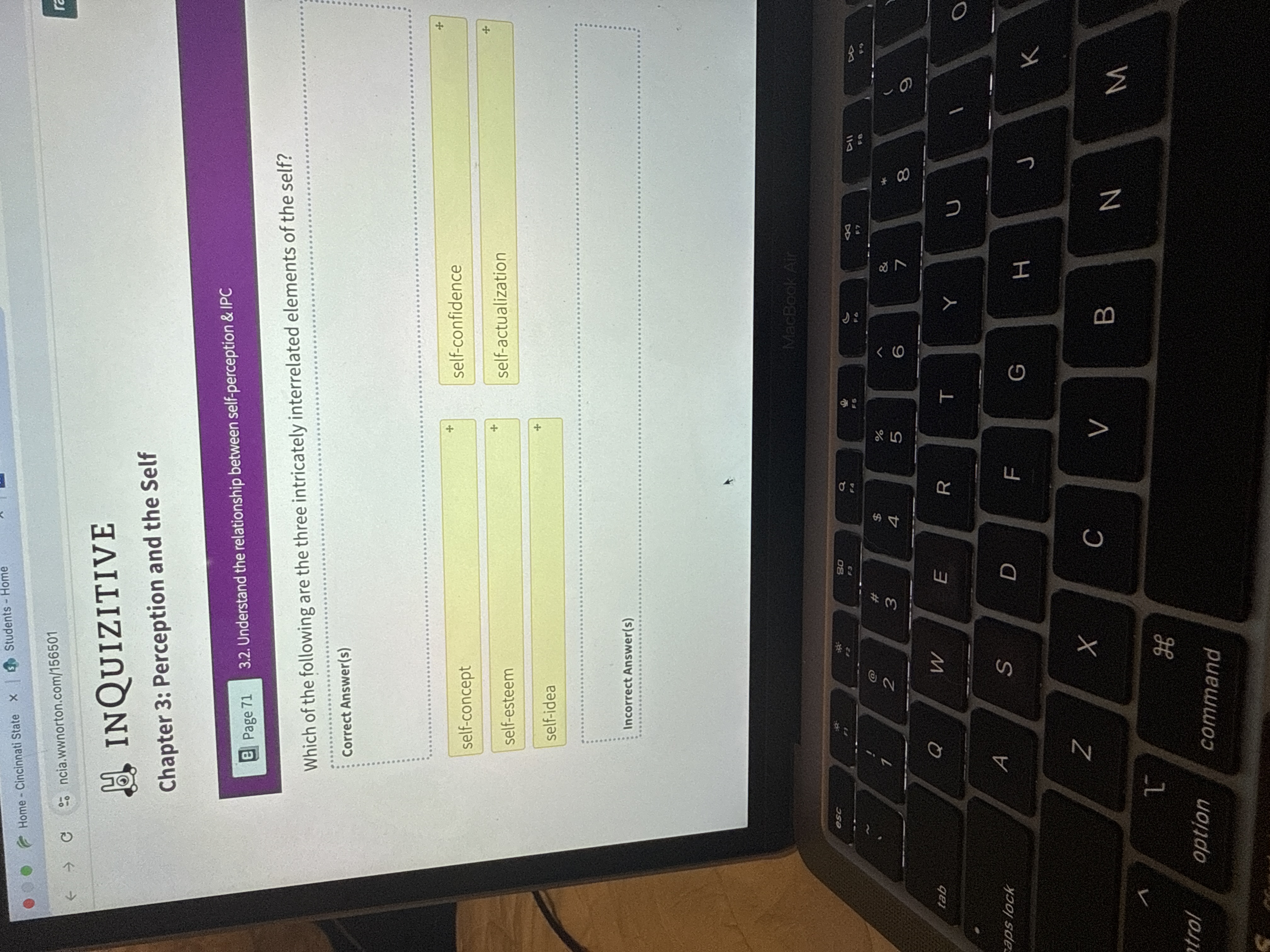 answer Home - Cincinnati State X 's Students