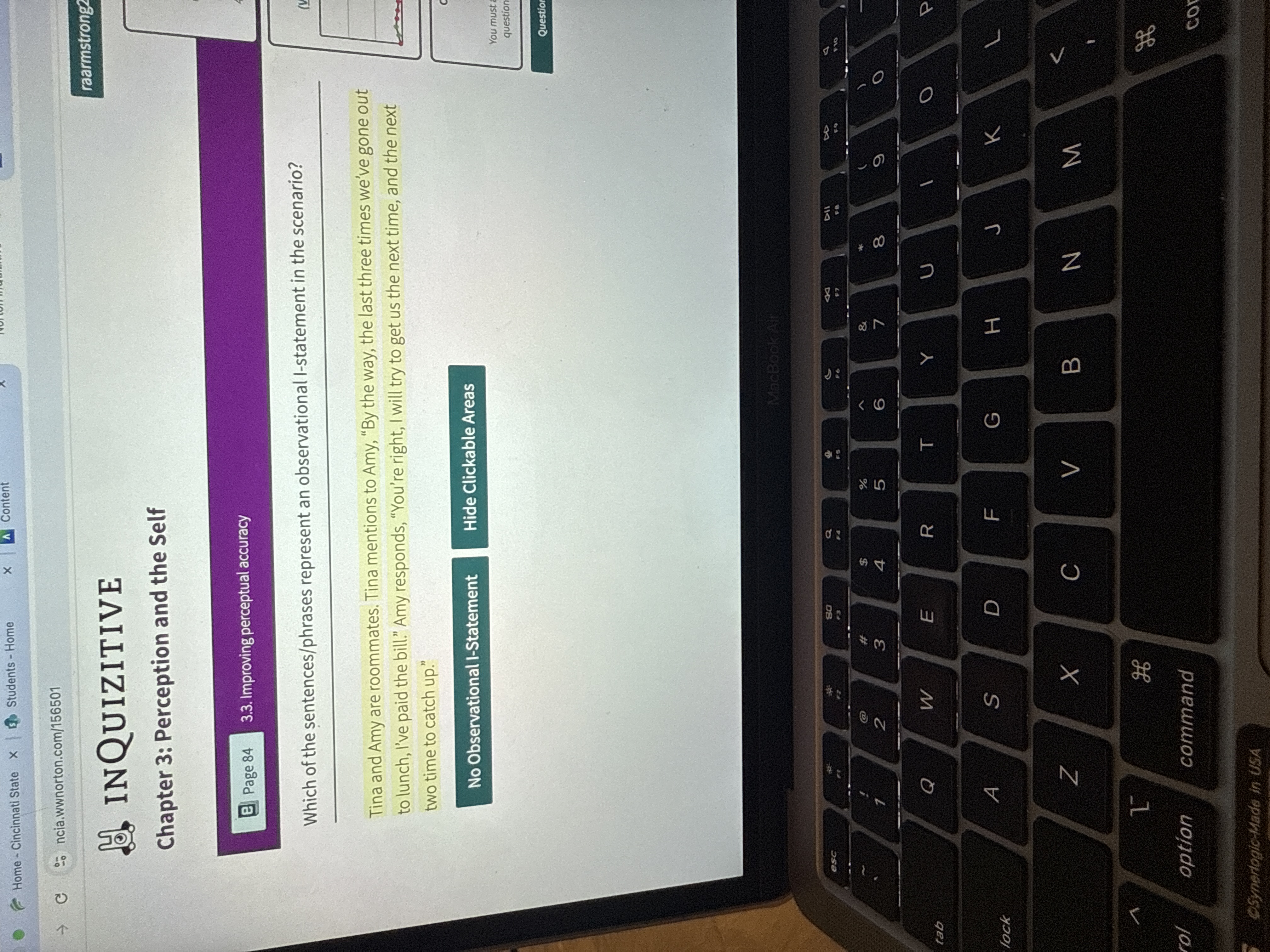 answer Home - Cincinnati State X Students - Home