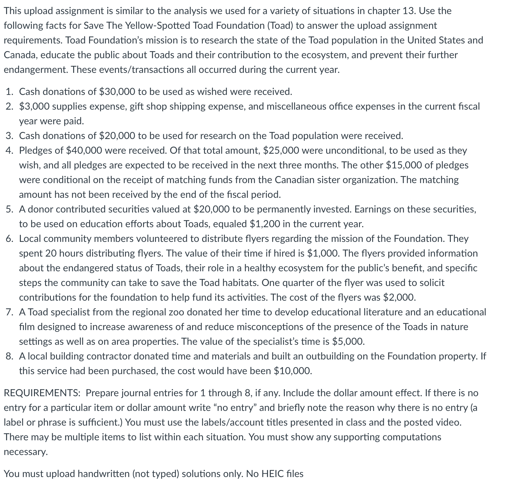 This upload assignment is similar to the analysis