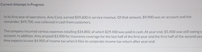 Current Attempt in Progress In its first year of