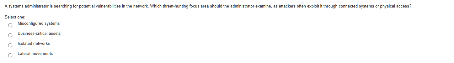 practice A systems administrator is searching for