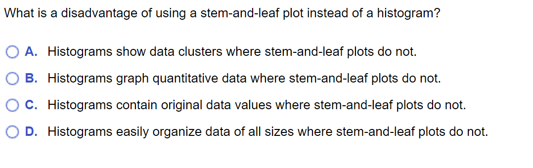 answe What is a disadvantage of using a