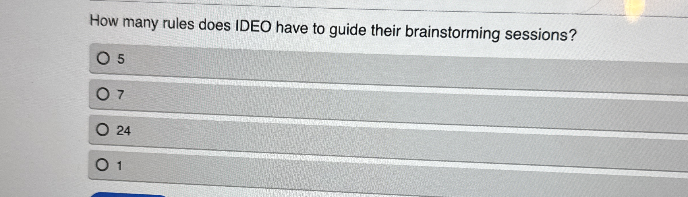 How many rules does IDEO have to guide their