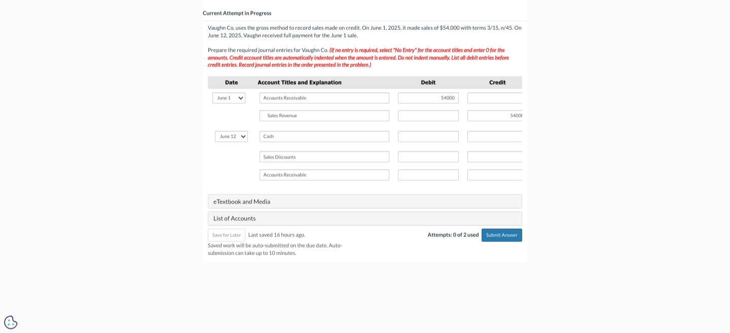 Current Attempt in Progress Vaughn Co . uses the