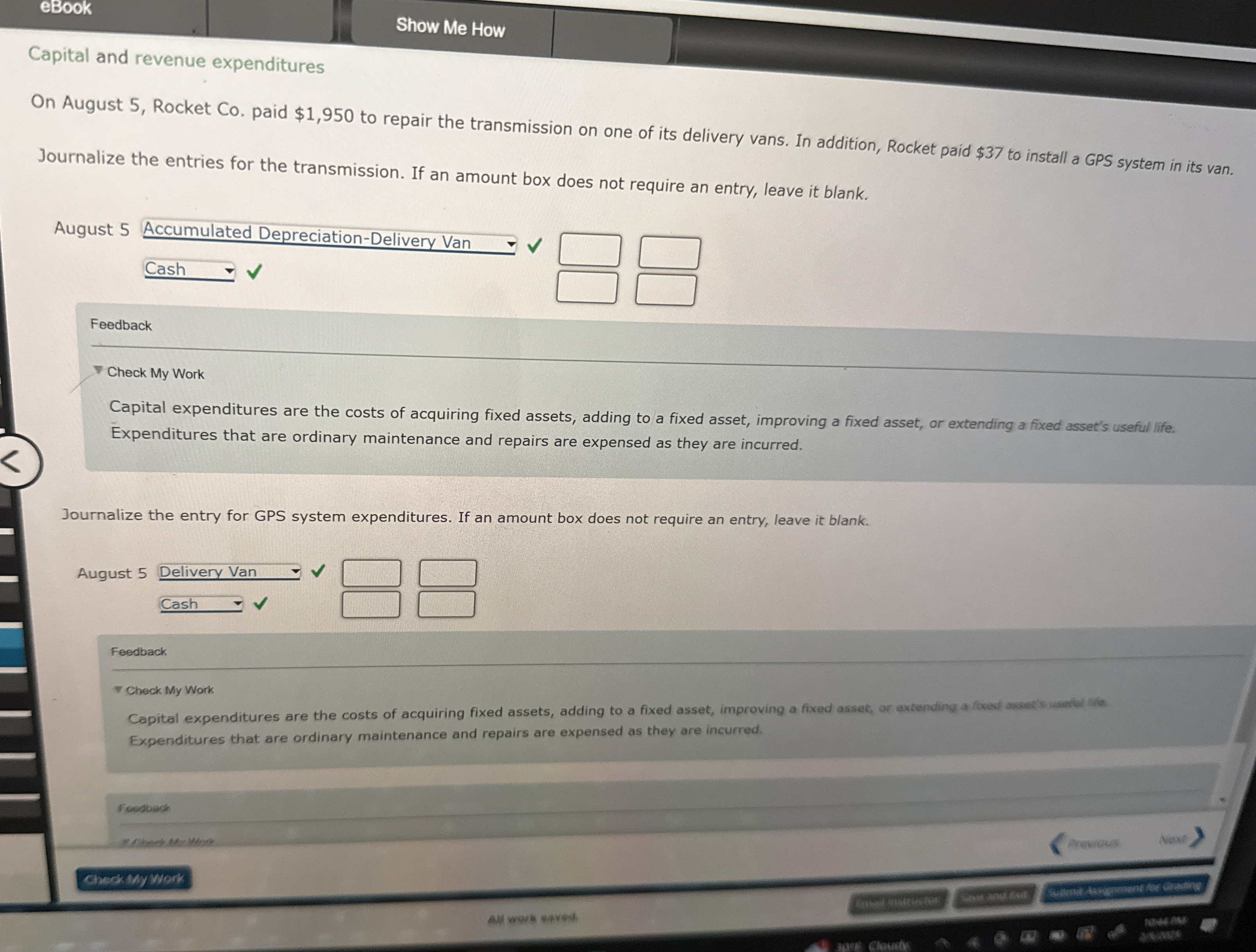 eBook Show Me How Capital and revenue