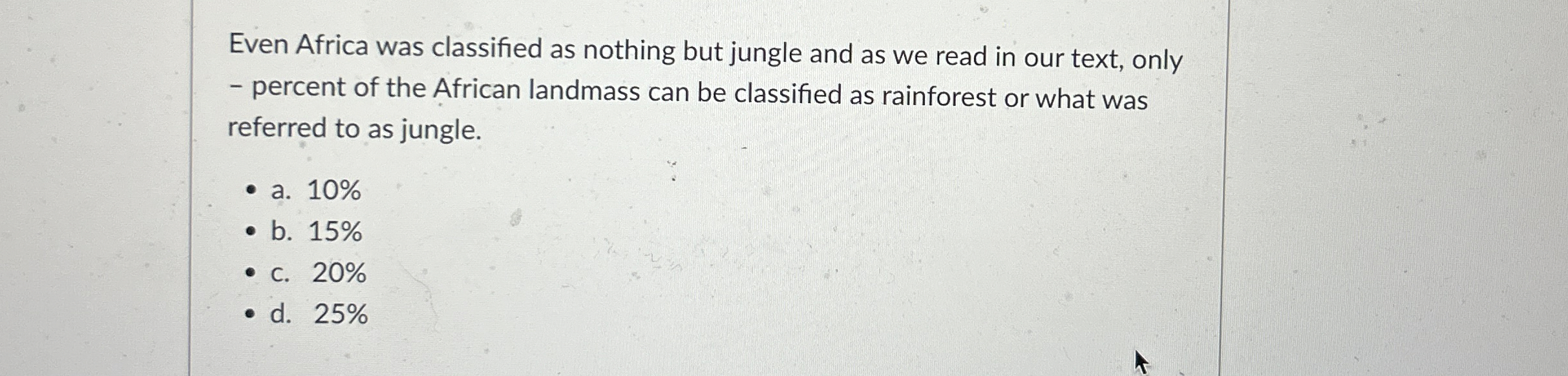 Even Africa was classified as nothing but jungle