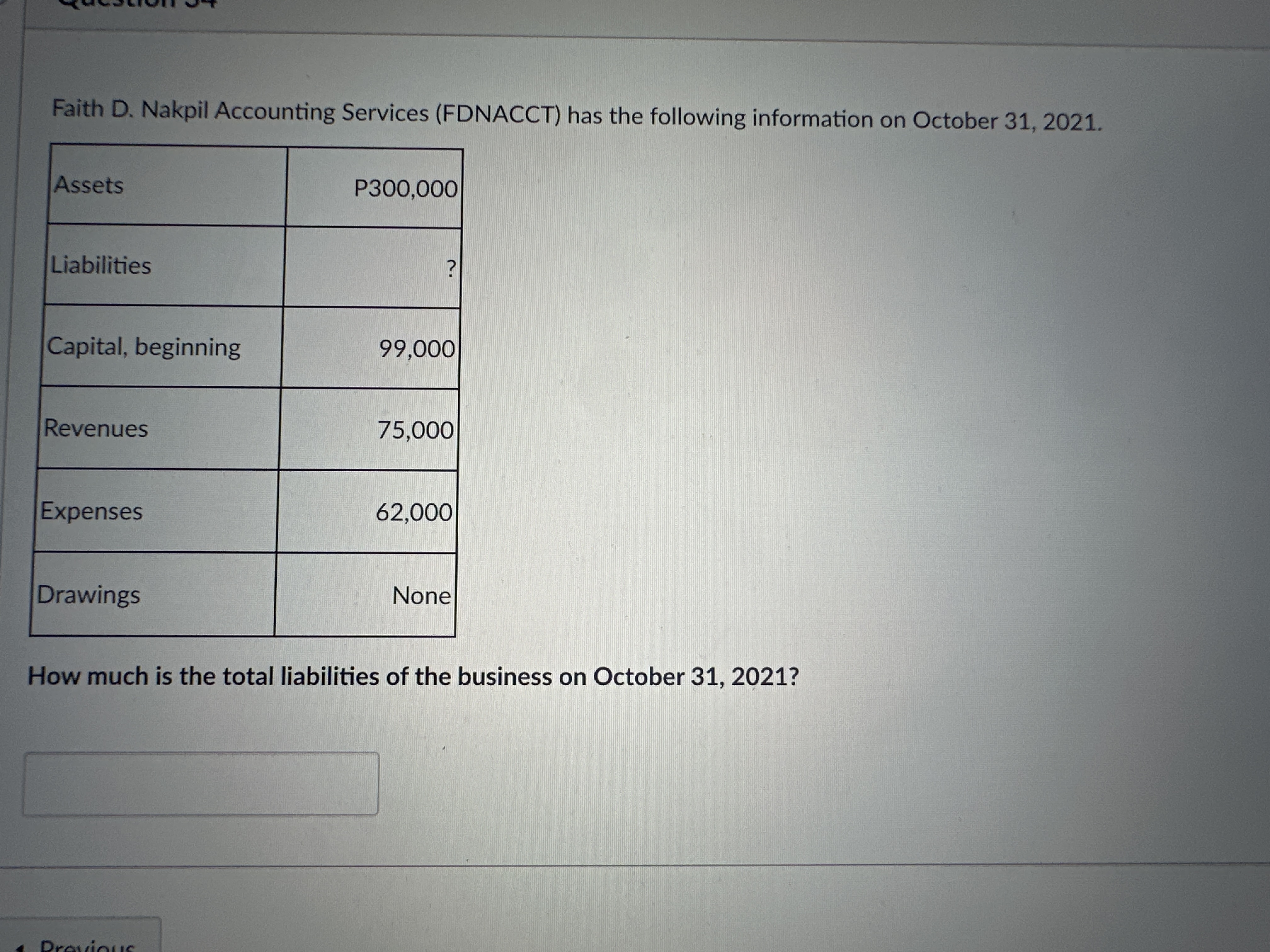 Faith D . Nakpil Accounting Services ( FDNACCT )