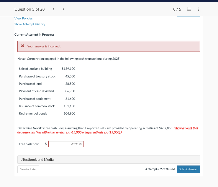 Show Attempt History Current Attempt in Progress