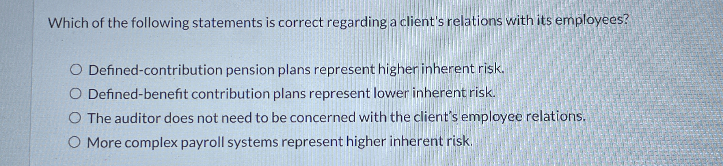 Which of the following statements is correct