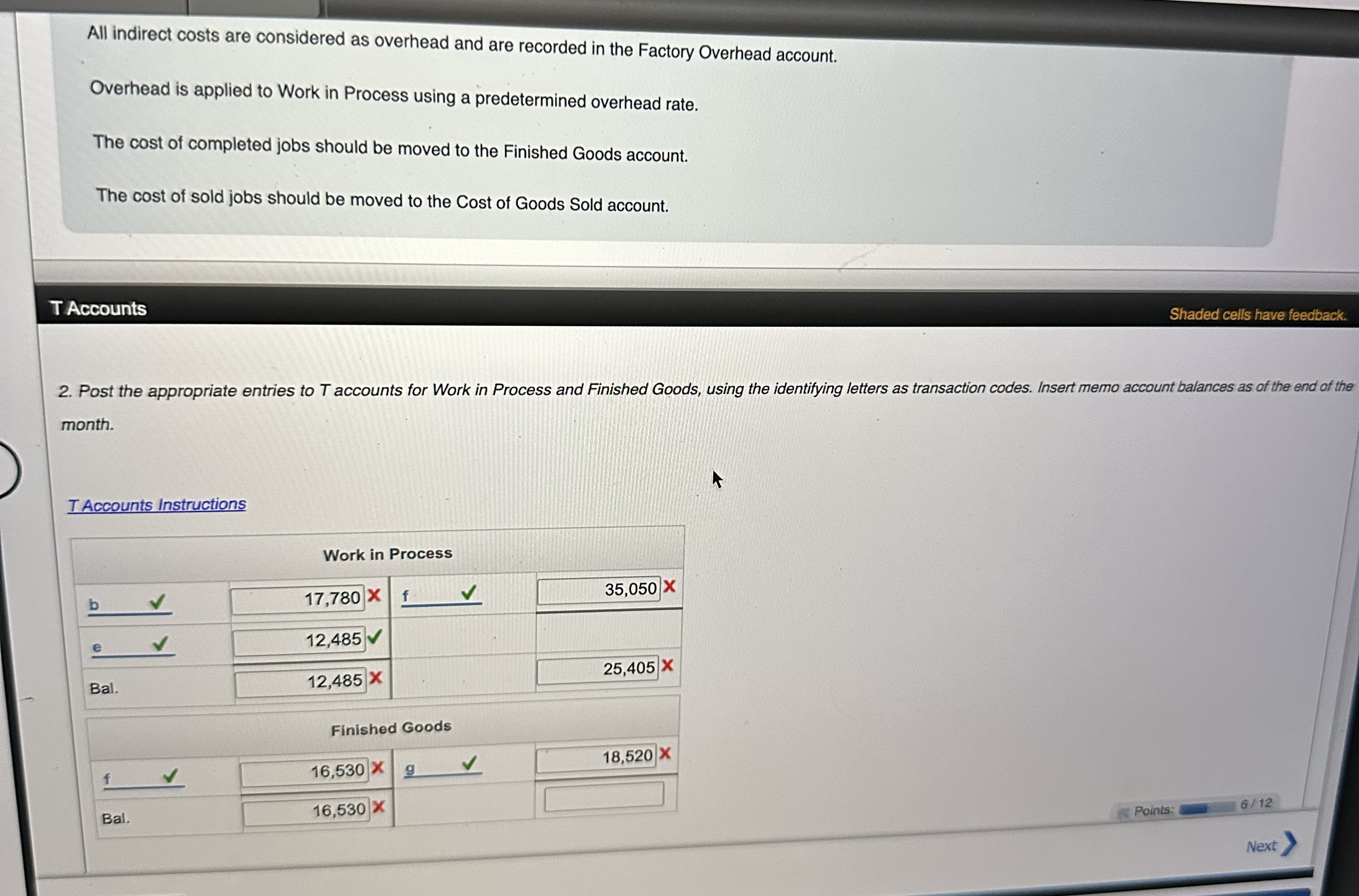 All indirect costs are considered as overhead and