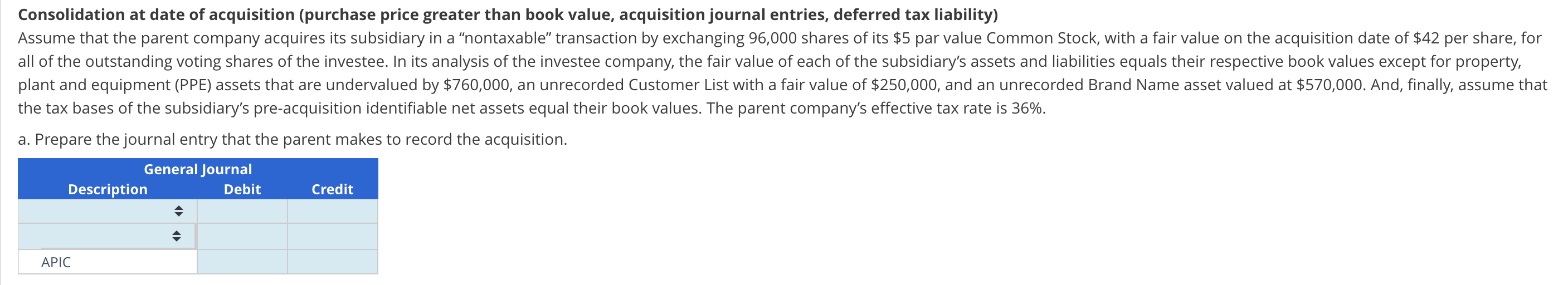 ANSWER BOTH PART A AND B ! ! Consolidation at