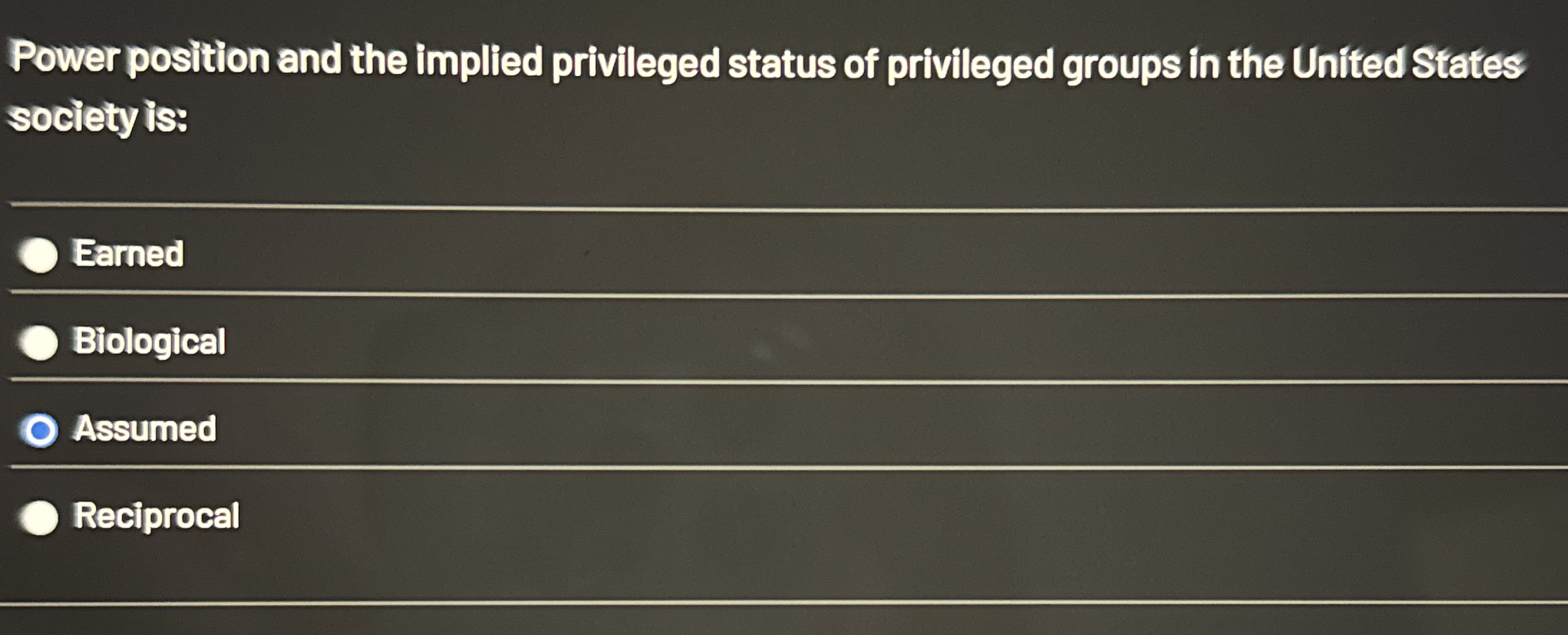 Power position and the implied privileged status