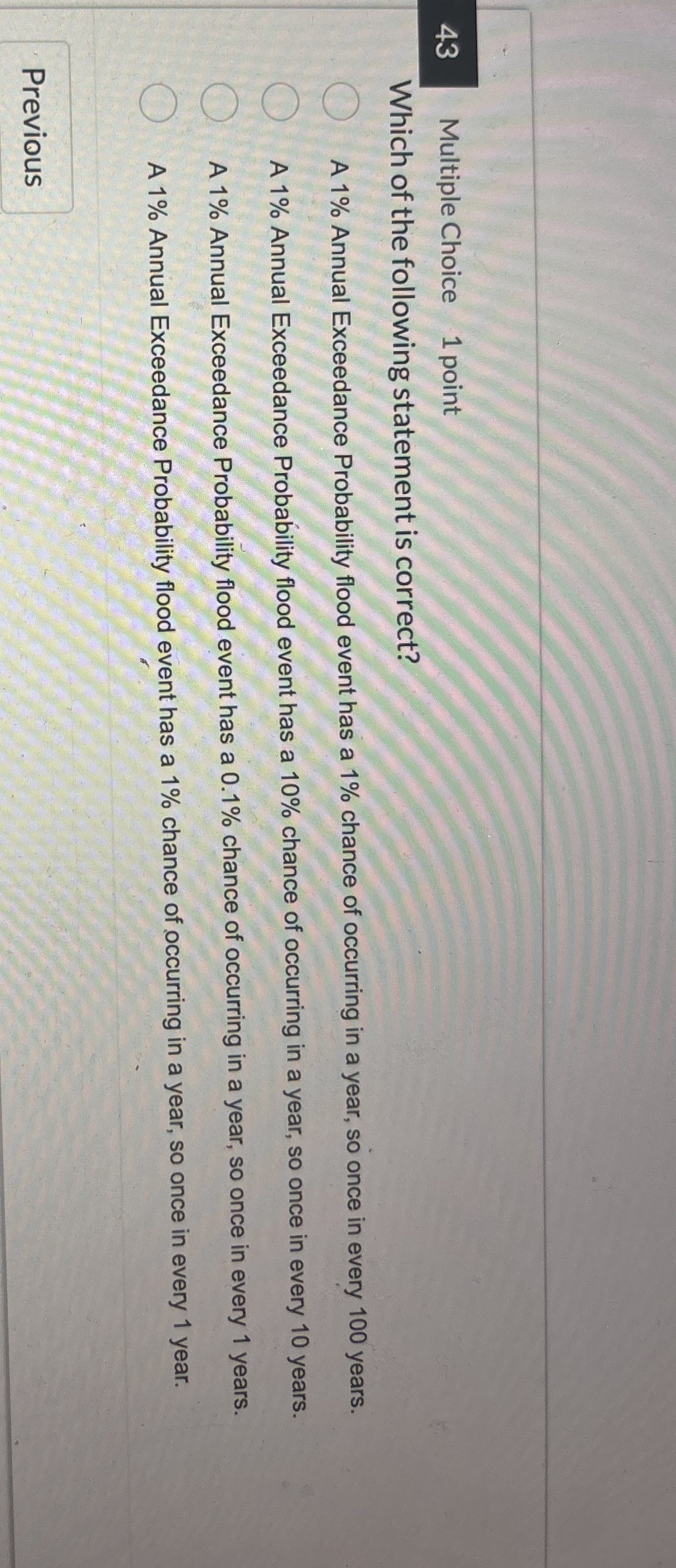 4 3 Multiple Choice 1 point Which of the