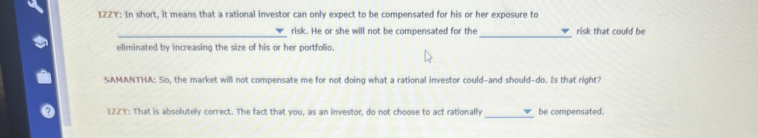 1 7 ZY: In short, it means that a rational