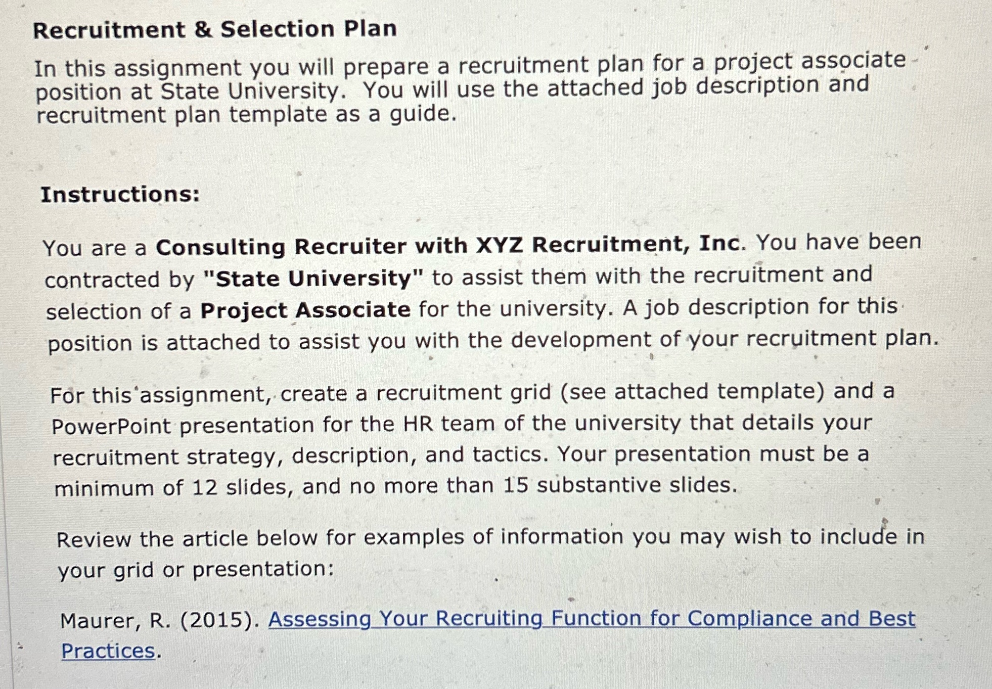 I just need 4 academic references for this