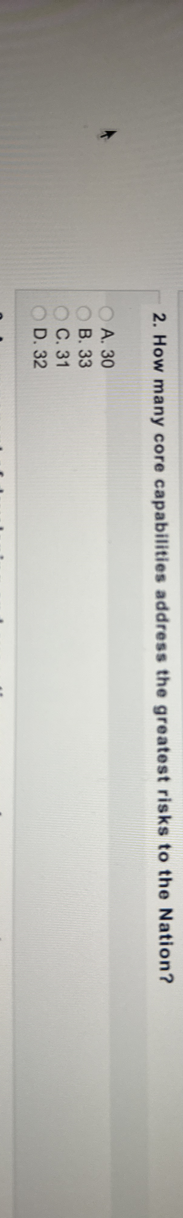 How many core capabilities address the greatest