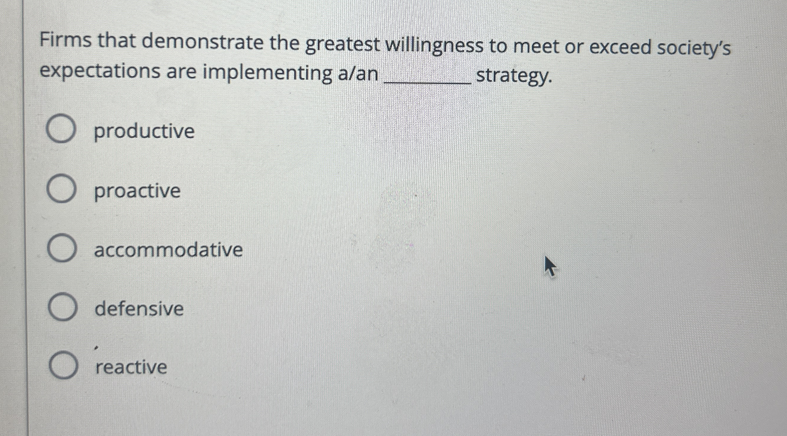 Firms that demonstrate the greatest willingness