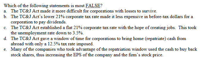 Which of the following statements is most FALSE?