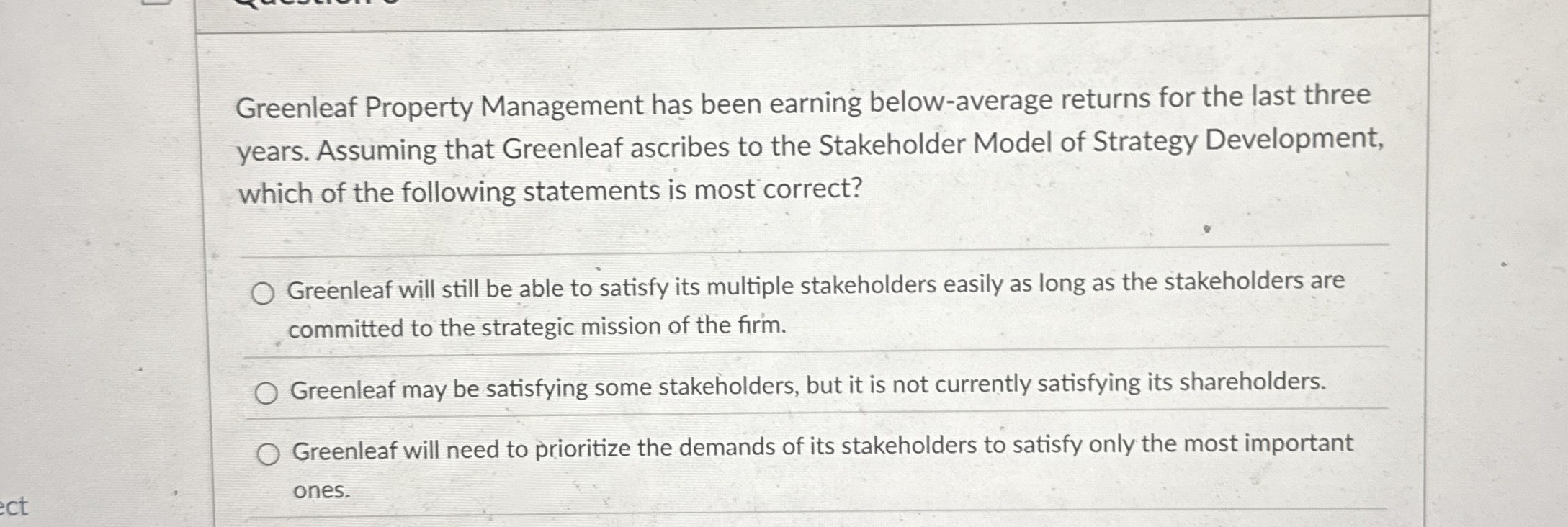 Greenleaf Property Management has been earning