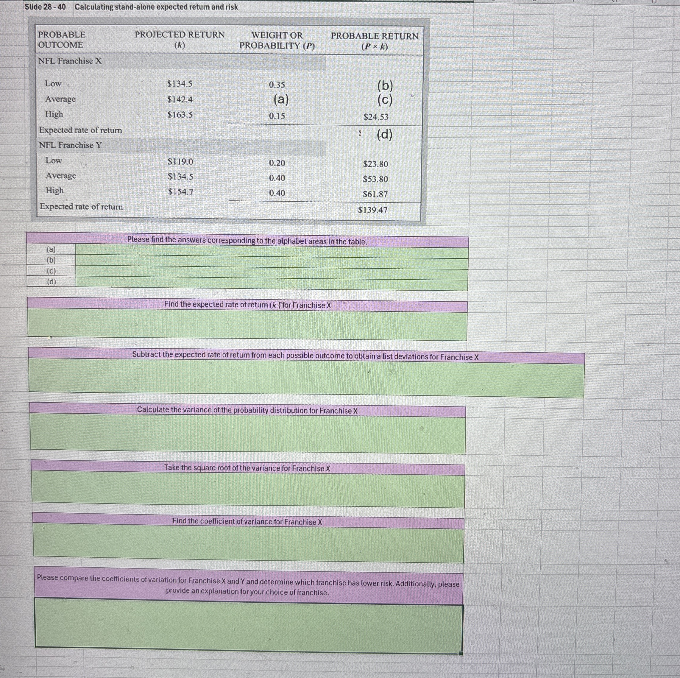 Slide 2 8 - 4 0 Calculating stand - alone