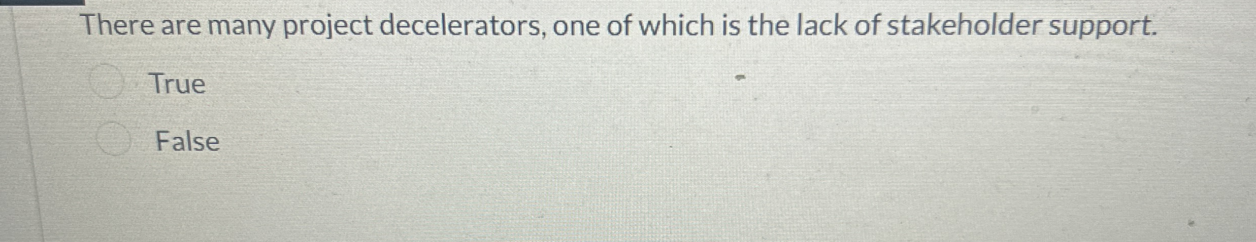 There are many project decelerators, one of which