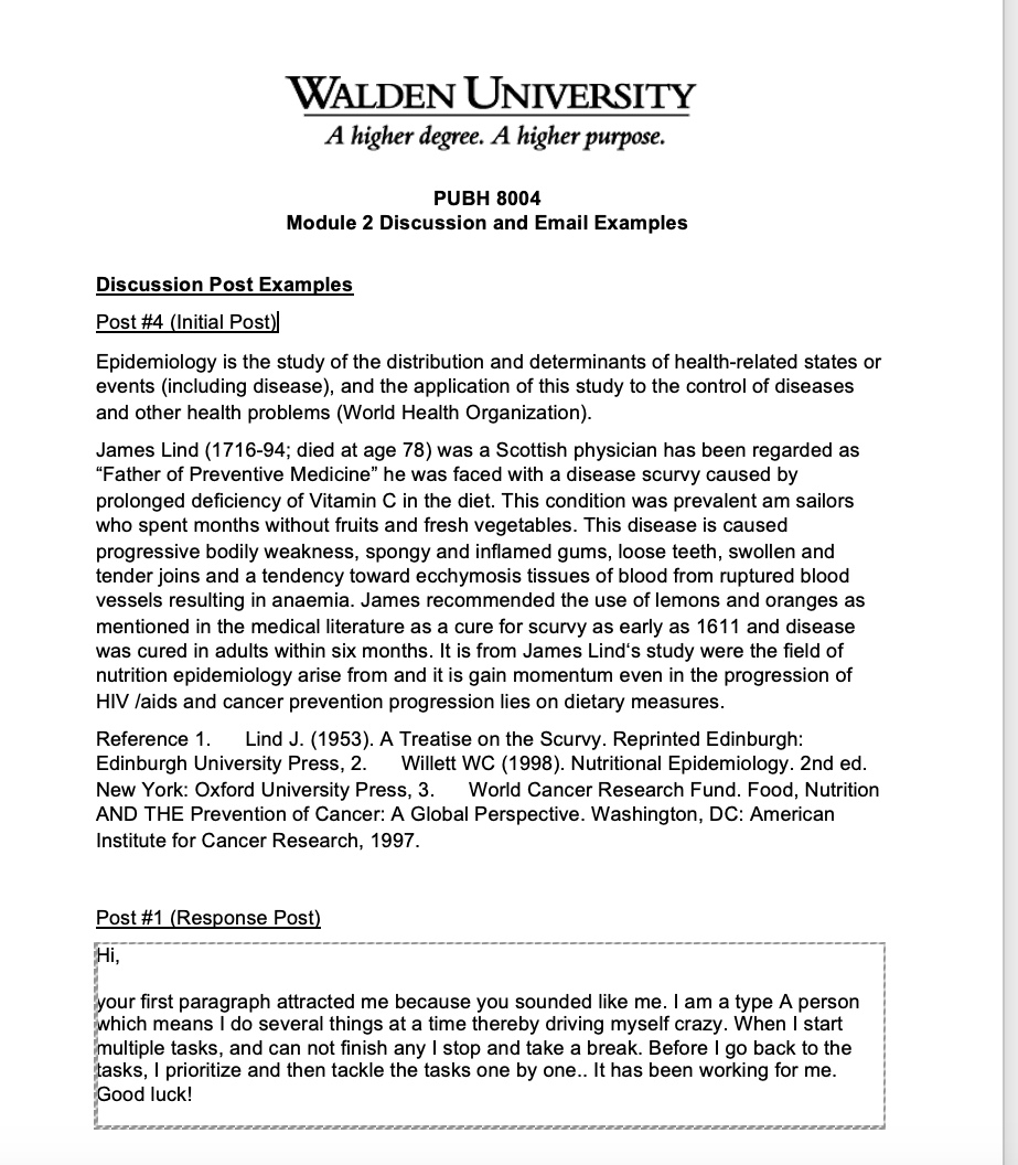 Be sure to create a new thread in the discussion