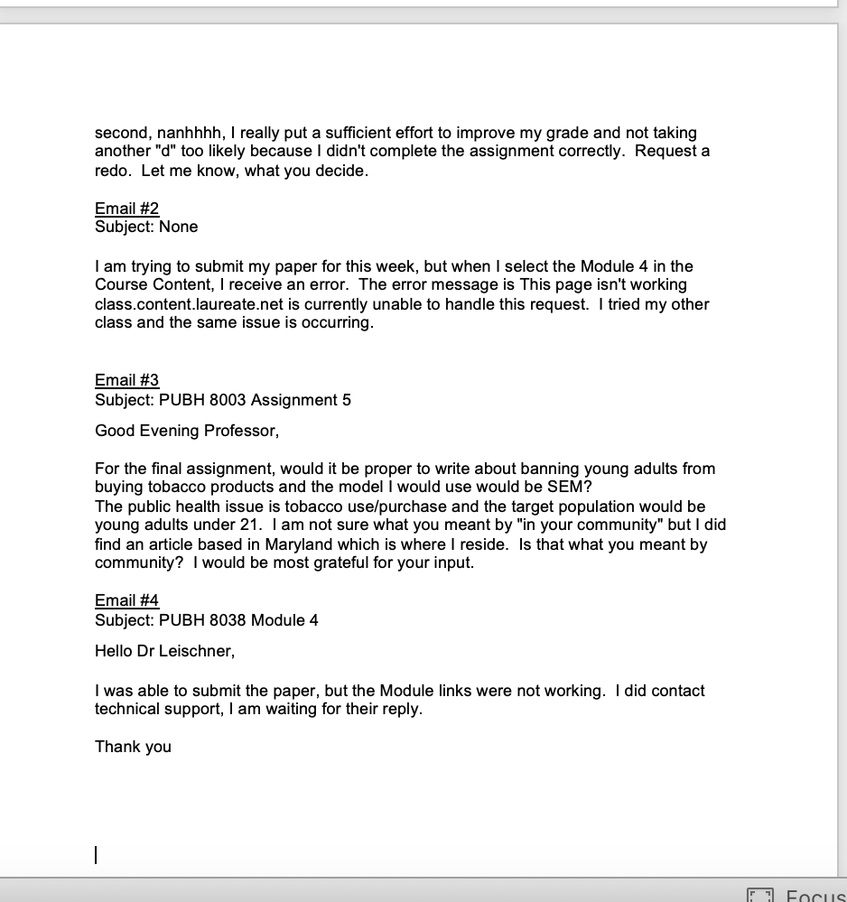 Be sure to create a new thread in the discussion