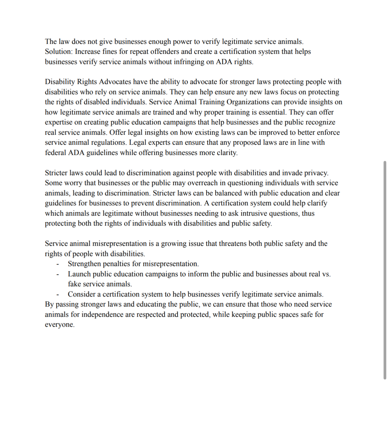 I need help creating an example fact sheet using