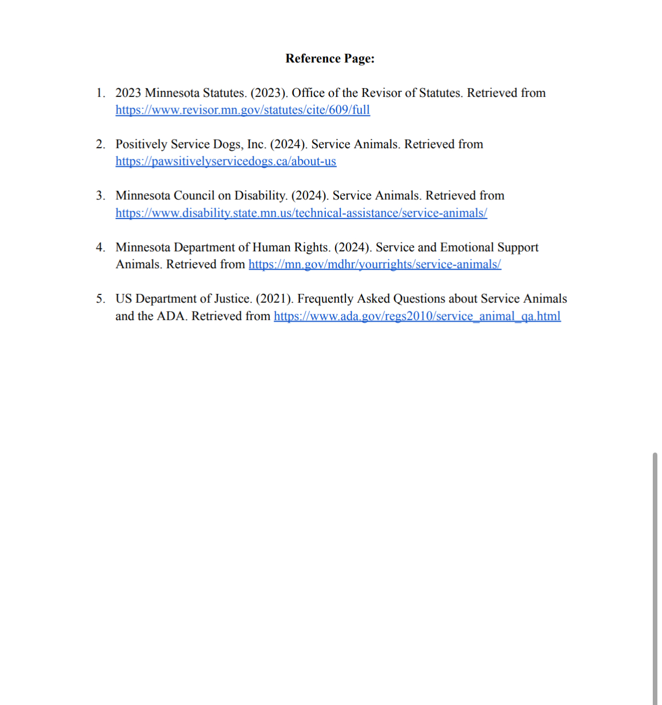 I need help creating an example fact sheet using