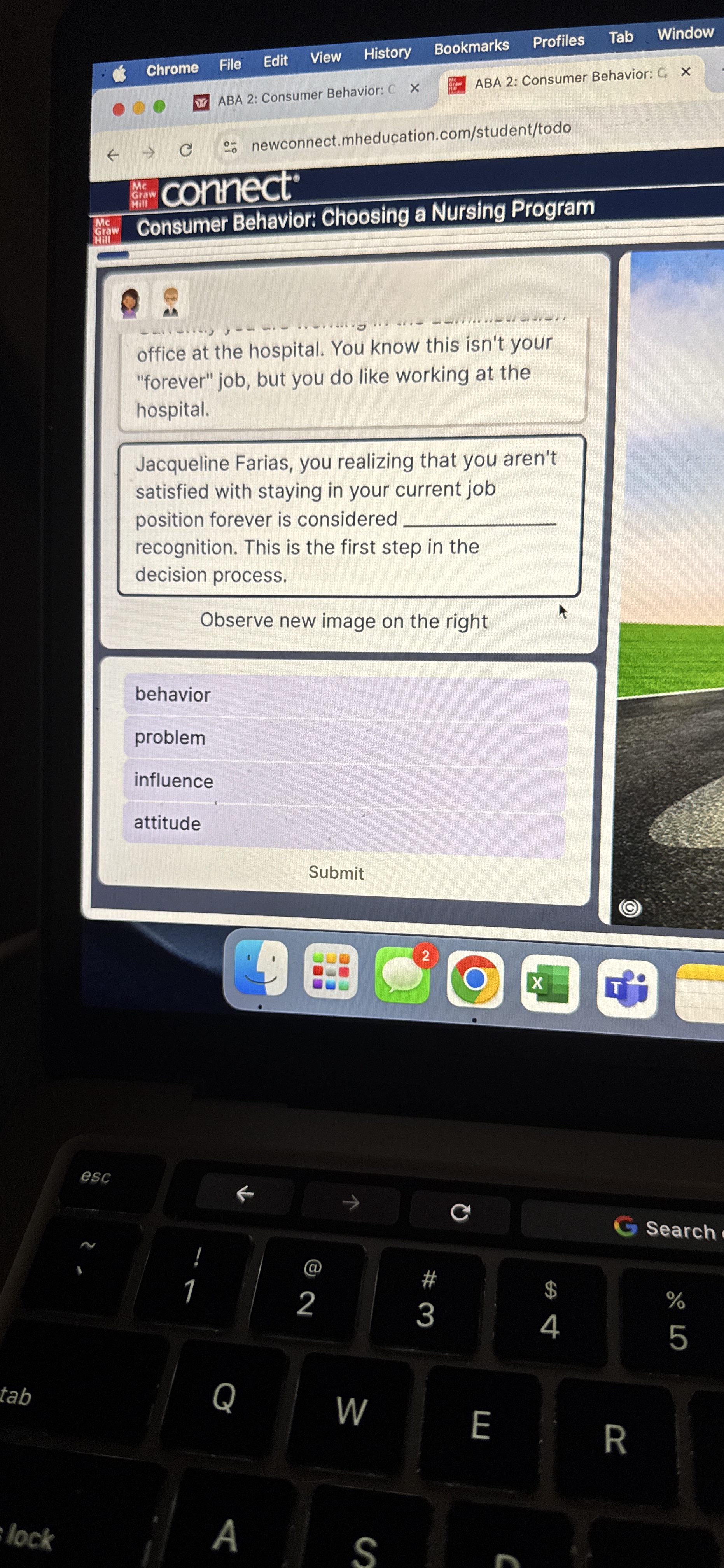 ABA 2 : Consumer Behavior: C . Fornect" Mc craw C