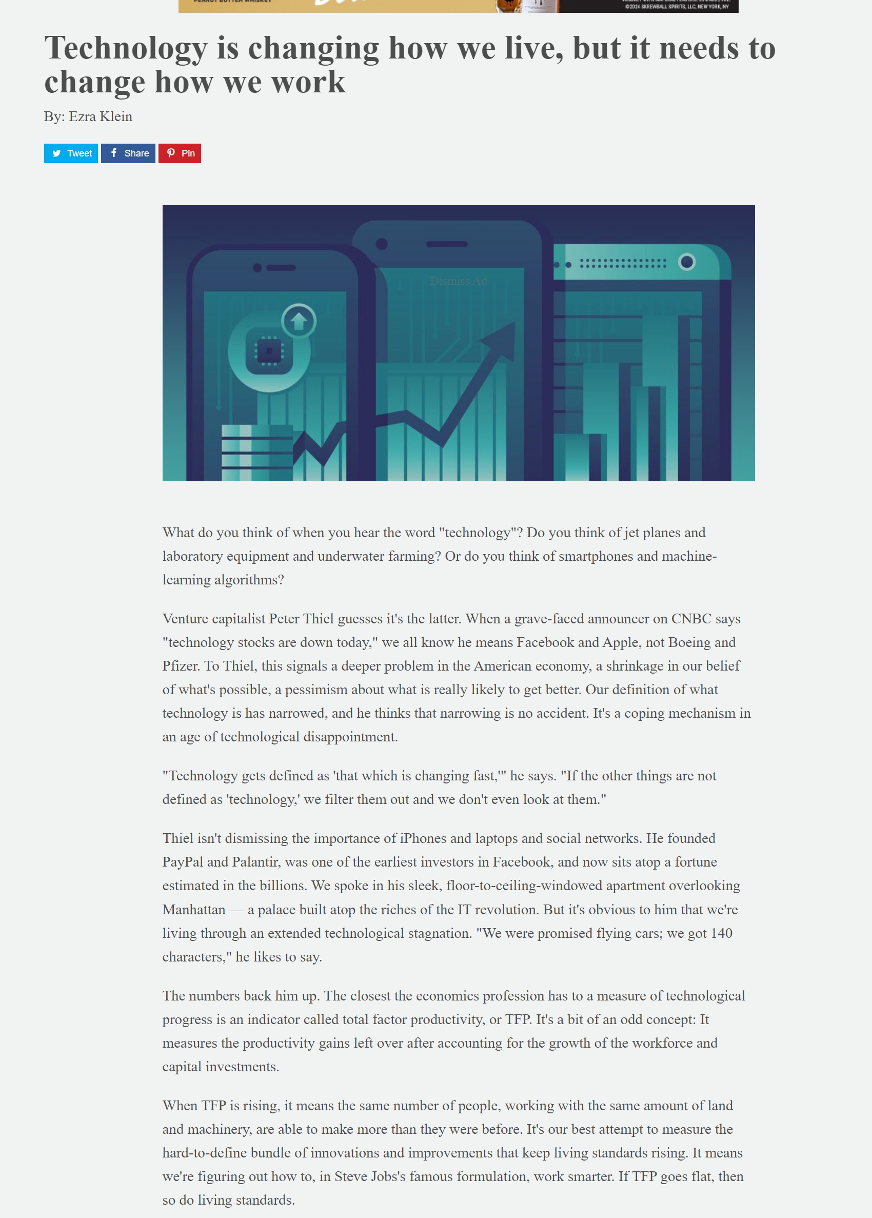 Technology is changing how we live, but it needs