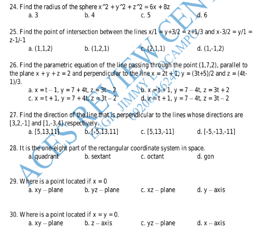 convert into word, choices and a correct answer