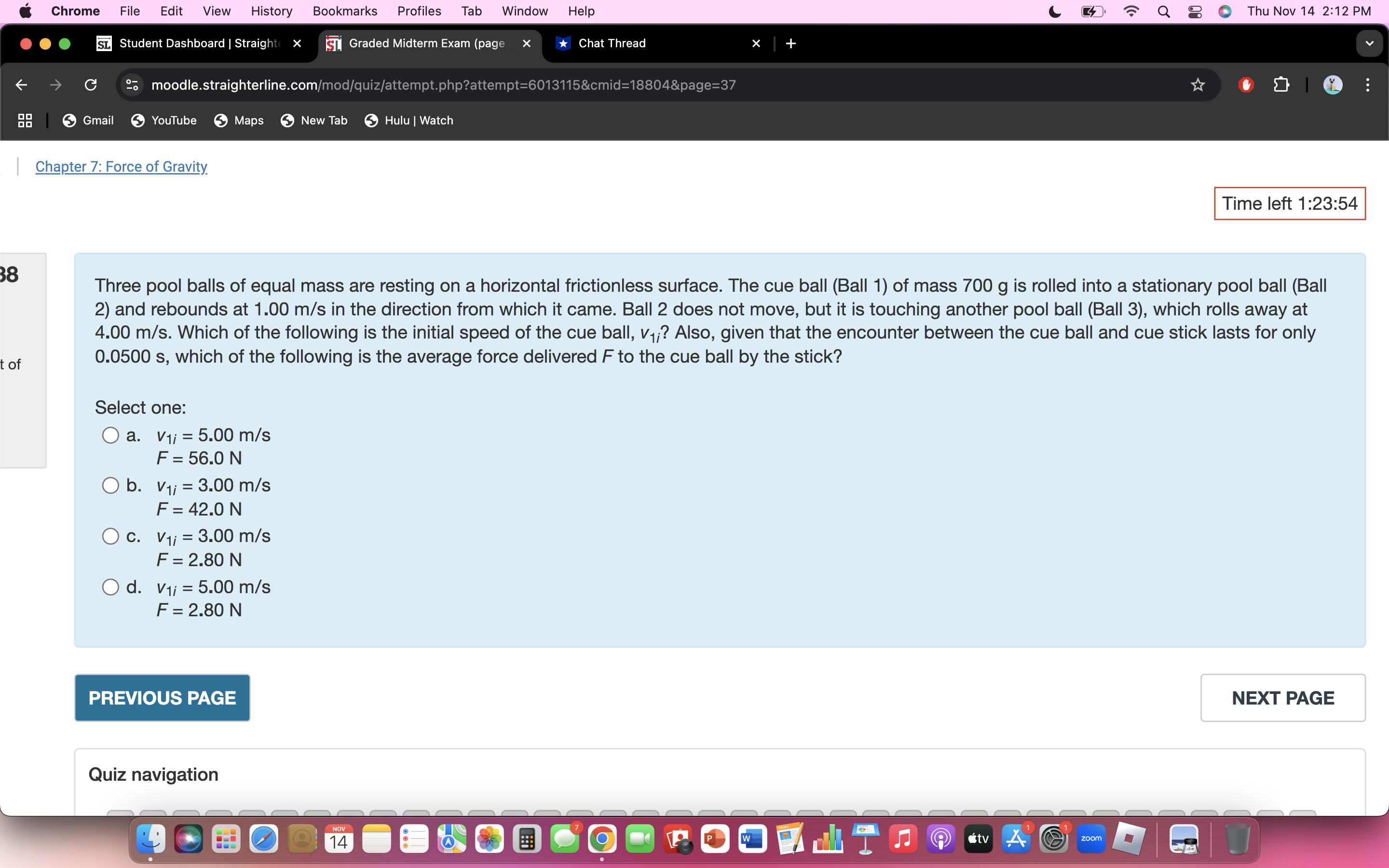 answer Chrome File Edit View History Bookmarks