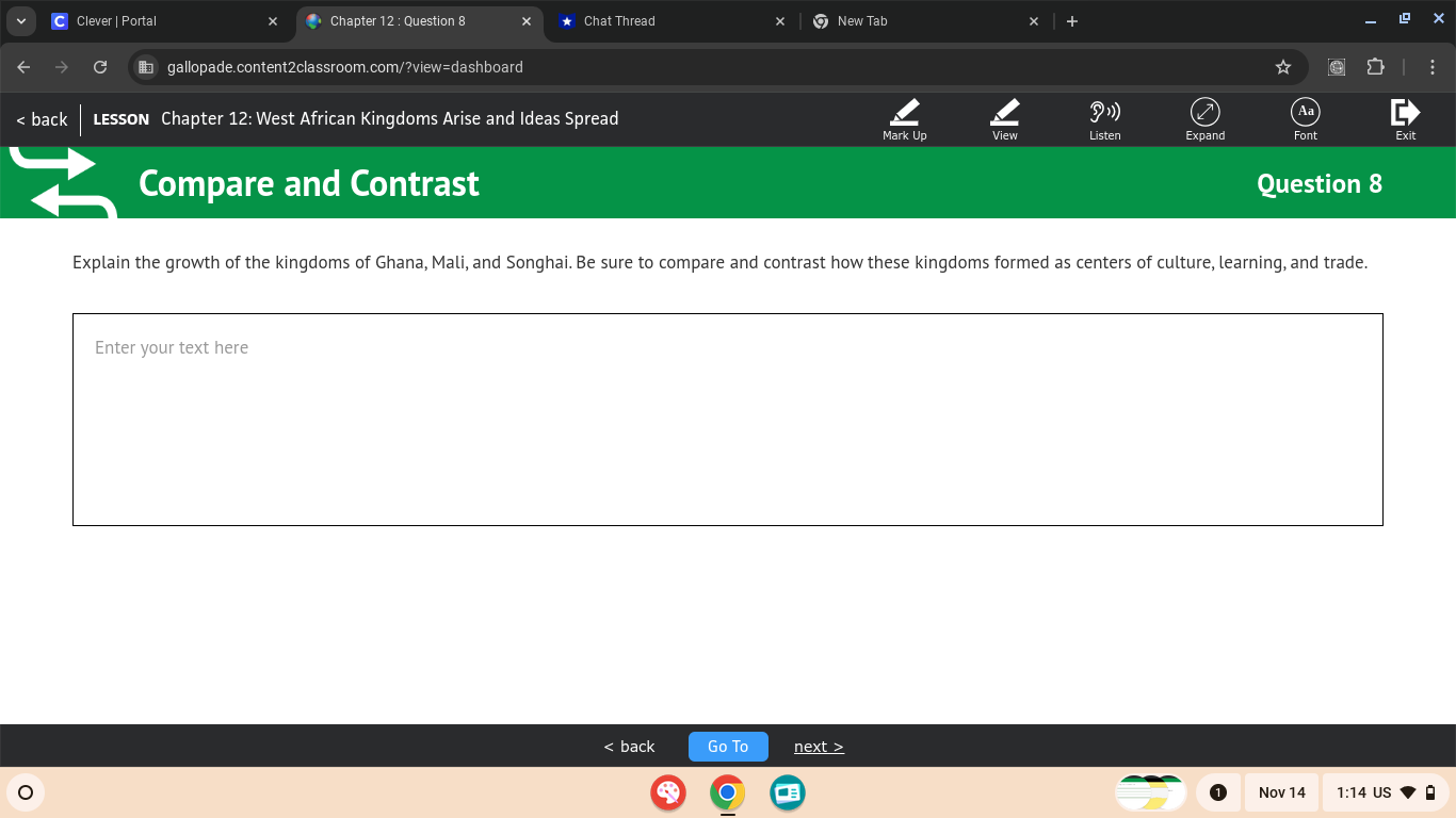 can you write me a small sneebgh C Clever |