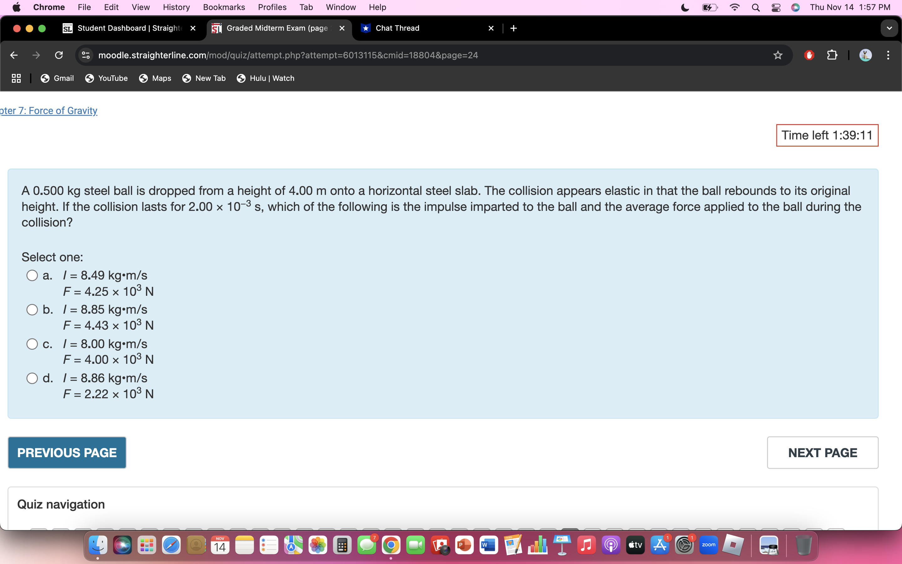 answer Chrome File Edit View History Bookmarks