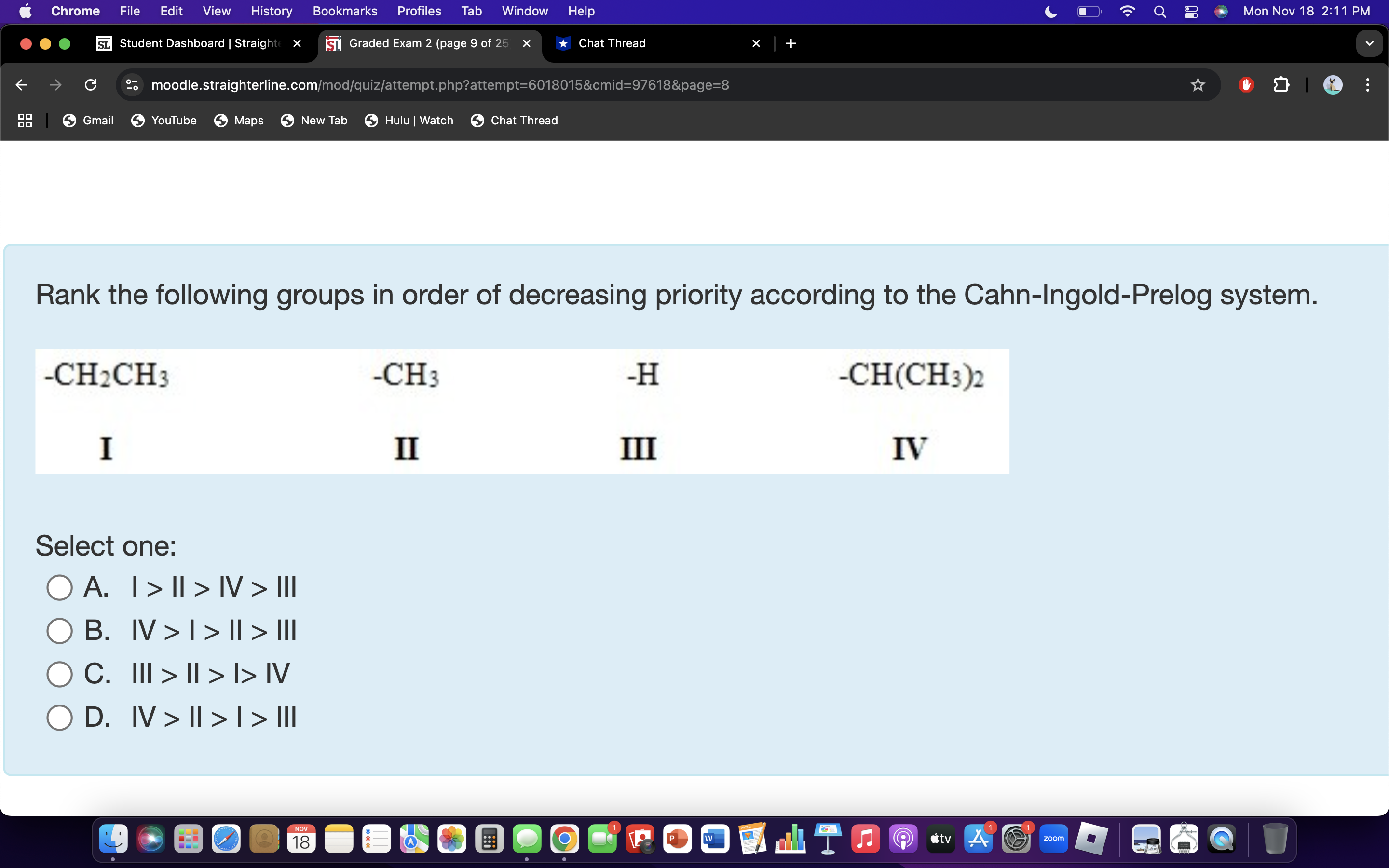 answer Chrome File Edit View History Bookmarks