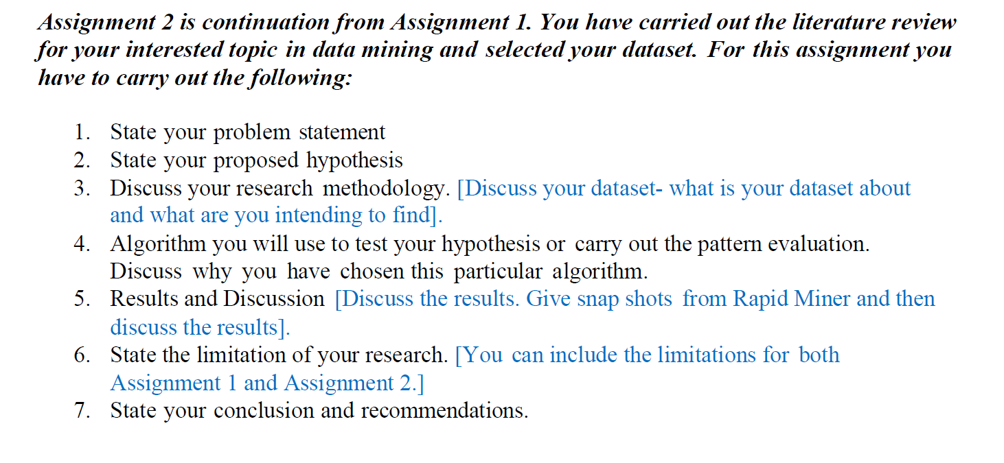 Literature Review Please note Assignment 2 will
