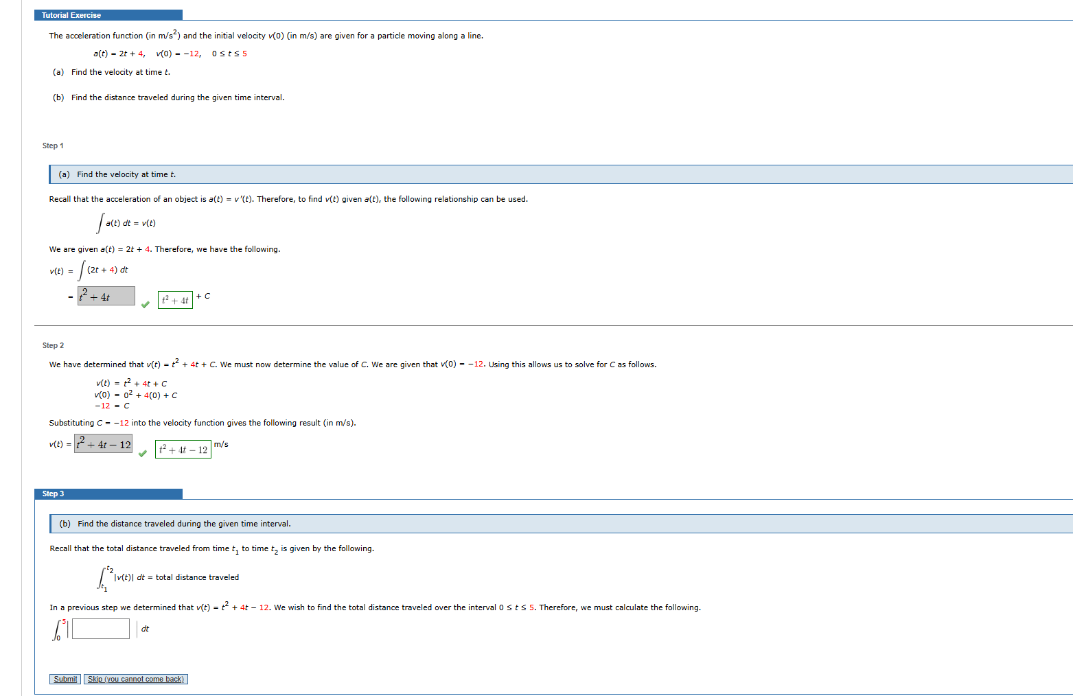 Please answer step 3 clearly and concisely Qs The