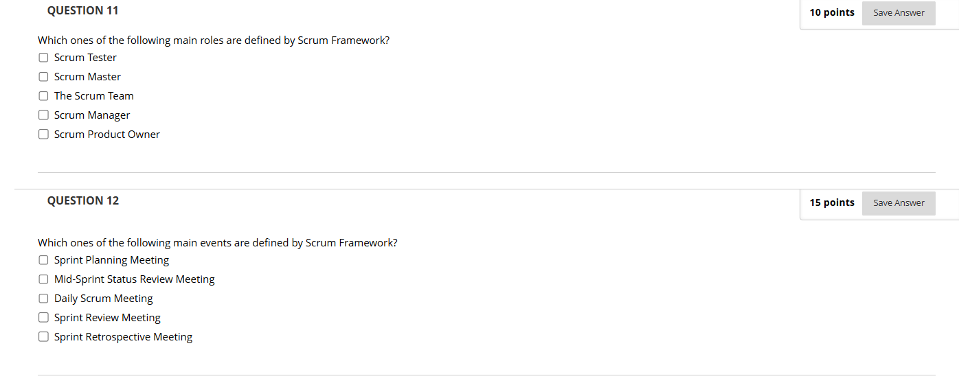 answer QUESTION 11 10 points Save Answer Which