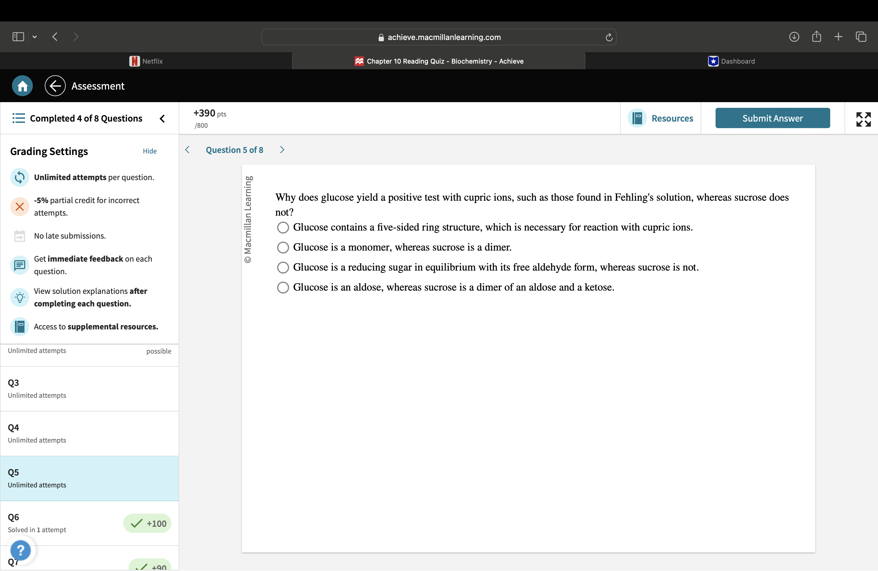 answer @ achieve.macmillanlearning.com PA Chapter