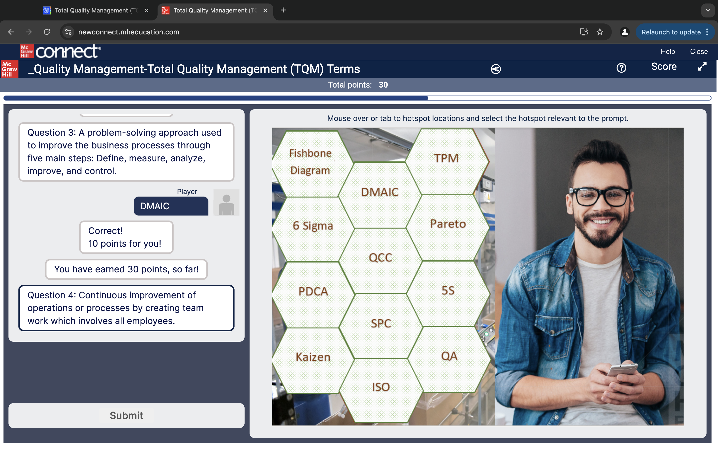 answer Total Quality Management (T( X Total