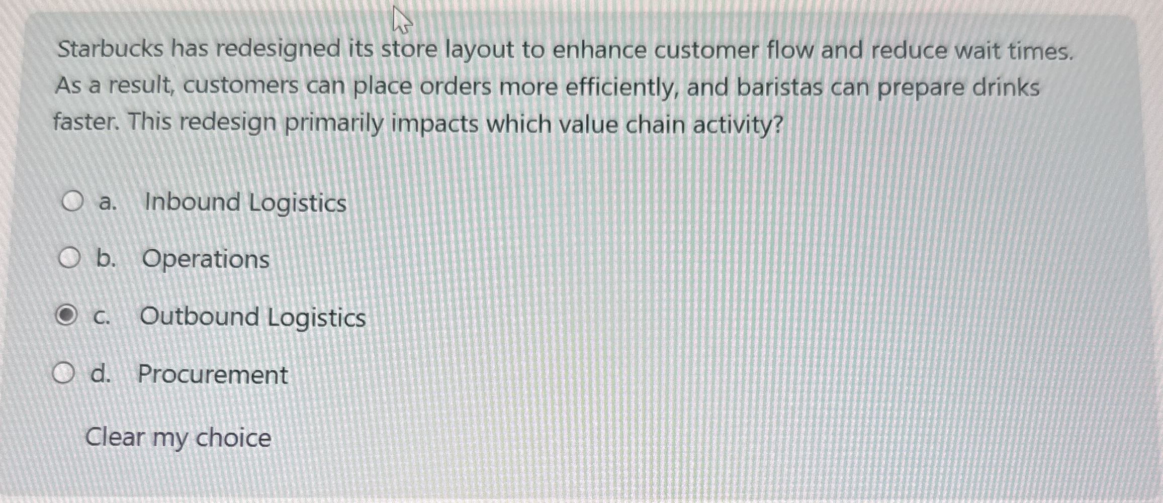 Starbucks has redesigned its store layout to